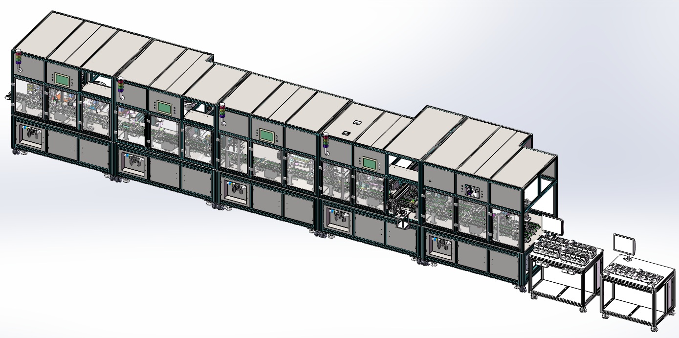 gearmotor assembly line